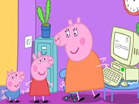 Maman Pig travaille